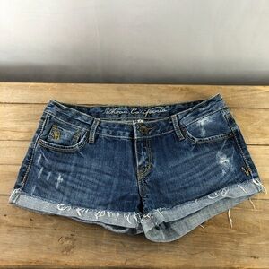 Who A.U. California distressed denim shorts, 28R
